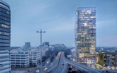 UNStudio Wins Competition for Mixed-Use Tower in Dusseldorf
